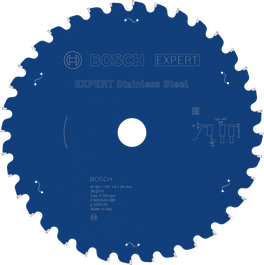 Bosch EXPERT Stainless Steel circular saw blade, 36 teeth.