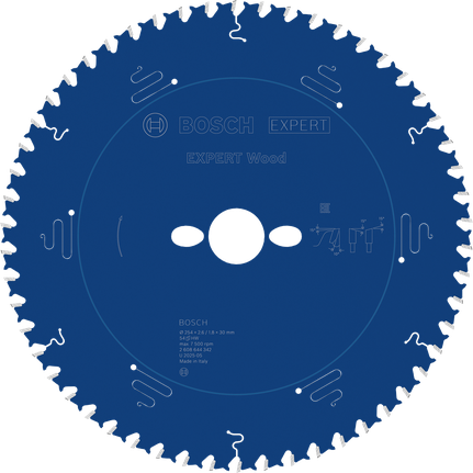 EXPERT Wood Circular Saw Blade, 254 x 2.6/1.8 x 30 mm, T54 Bosch EXPERT Wood Circular Saw Blade 254mm T54.