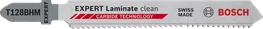 Bosch EXPERT Laminate Clean T128BHM jigsaw blade carbide.