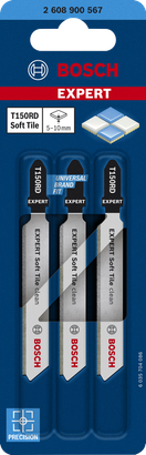 EXPERT Soft Tile clean T150RD Bosch EXPERT Soft Tile Clean T150RD diamond jigsaw blades.