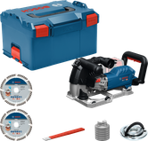 Bosch GNF 18V-40 wall chaser kit with L-Boxx case.