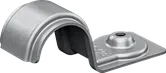 Bosch conduit clamp for securing electrical conduit.