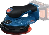 Bosch GEX 18V-150-3 cordless random orbit sander.