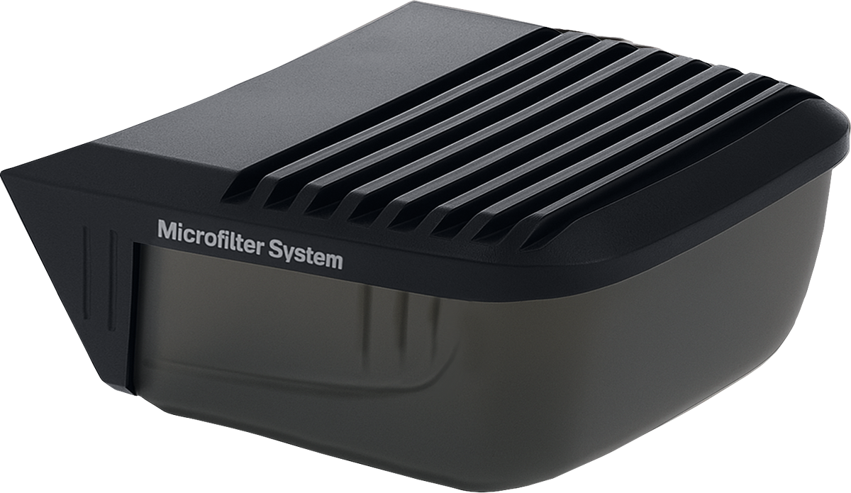 Bosch dust box with filter for microfilter system.