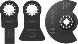 Bosch Tiling Blade Set 3 pcs for multi material cutting.