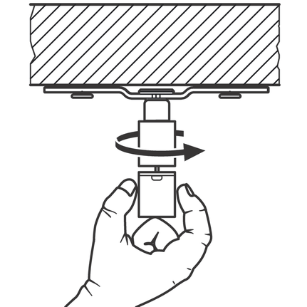 Threaded hanger installation.