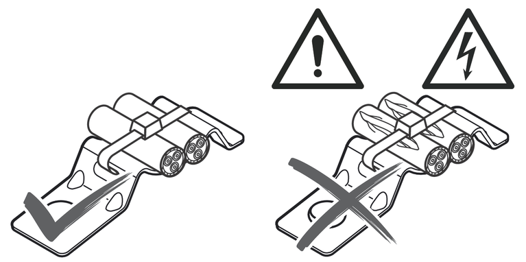Cable insulation check.