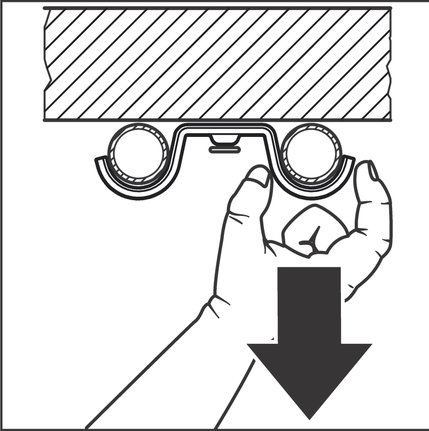Cable grip load test.