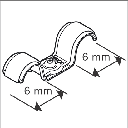PRO EMD Metal Double Cable Grip
