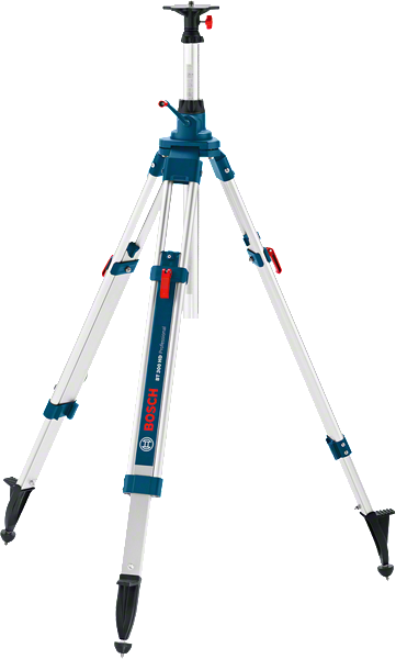 Bosch BT 300 HD building tripod, adjustable height.