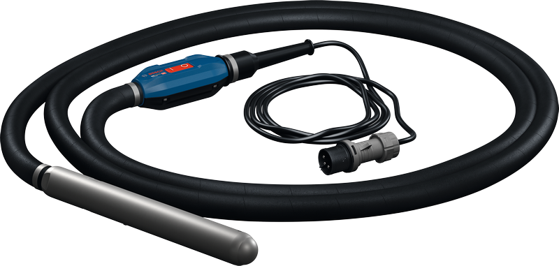 Bosch GDI50-500 concrete vibrator with control unit.