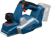 Bosch GHO18V-20 cordless planer with adjustment knob.