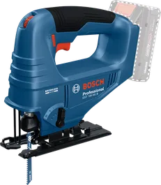 Bosch GST 18V-95 B cordless jigsaw for precise cutting.