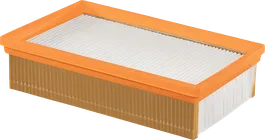 Bosch flat-pleated HEPA filter H-Class PTFE.