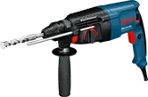 Bosch GBH 2-26 DRE rotary hammer drill with side handle.