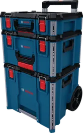 Bosch L-BOXX Contractor Set 3 carrying case system.