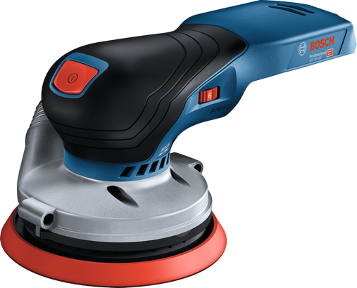 Bosch GEX 18V-125 cordless random orbit sander.