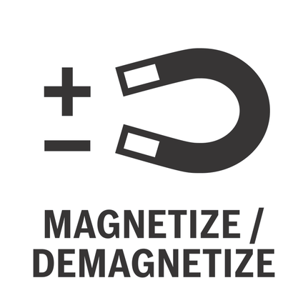 Magnetize demagnetize.