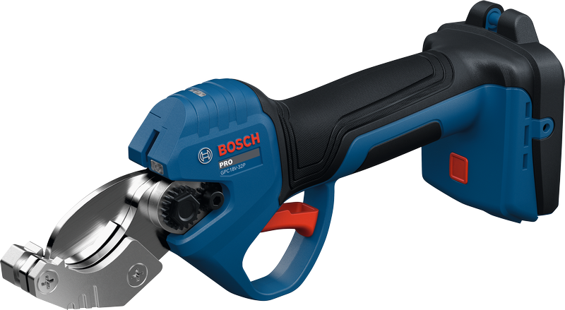 Bosch GPC18V-32P cordless cutting grinder.