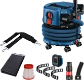 Bosch GAS 18V-12 cordless wet and dry vacuum set.