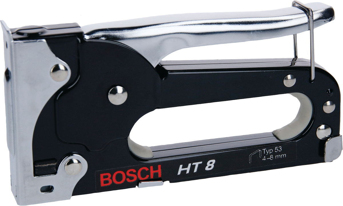 Bosch HT 8 handheld tacker for Typ 53 staples.