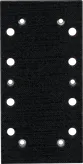 Bosch PRO Sanding Plate 92 x 182 mm with 14 holes.