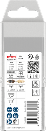 Bosch EXPERT T308BFP and T101B jigsaw blades 26-pack.