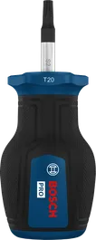 Bosch PRO Stubby Screwdriver TX20 with ergonomic handle.