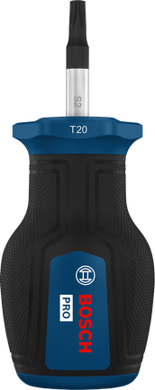 Bosch PRO Stubby Screwdriver TX20 with ergonomic handle.