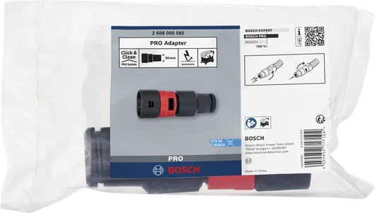 Bosch PRO Adapter 36 mm for Click & Clean system.