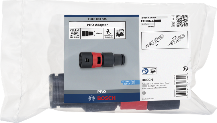 Bosch PRO Adapter 36 mm for Click & Clean system.