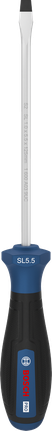 Bosch PRO Screwdriver SL 1.0 x 5.5 with ergonomic handle.