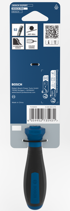 Bosch PRO Screwdriver H3 x 100 mm with anti-roll handle.