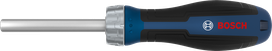 Bosch Bit Ratchet Screwdriver with ergonomic handle.