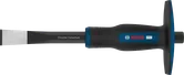 Bosch PRO Masonry Flat Chisel chrome vanadium handle.