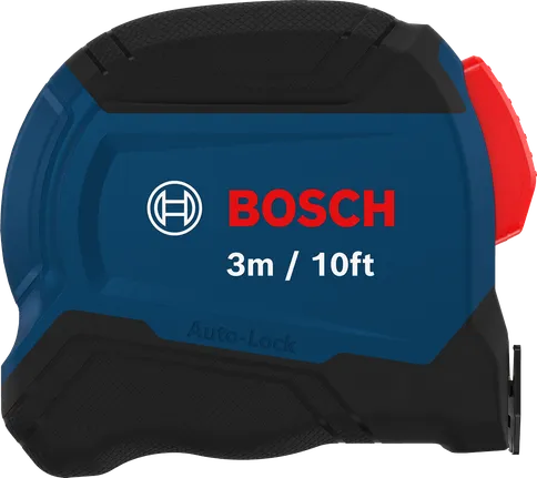 Bosch tape measure 3m auto-lock.