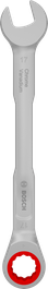 Bosch 17 mm ratchet combination wrench Chrome Vanadium.