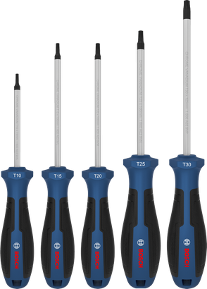Screwdriver Torx Set, 5 pcs