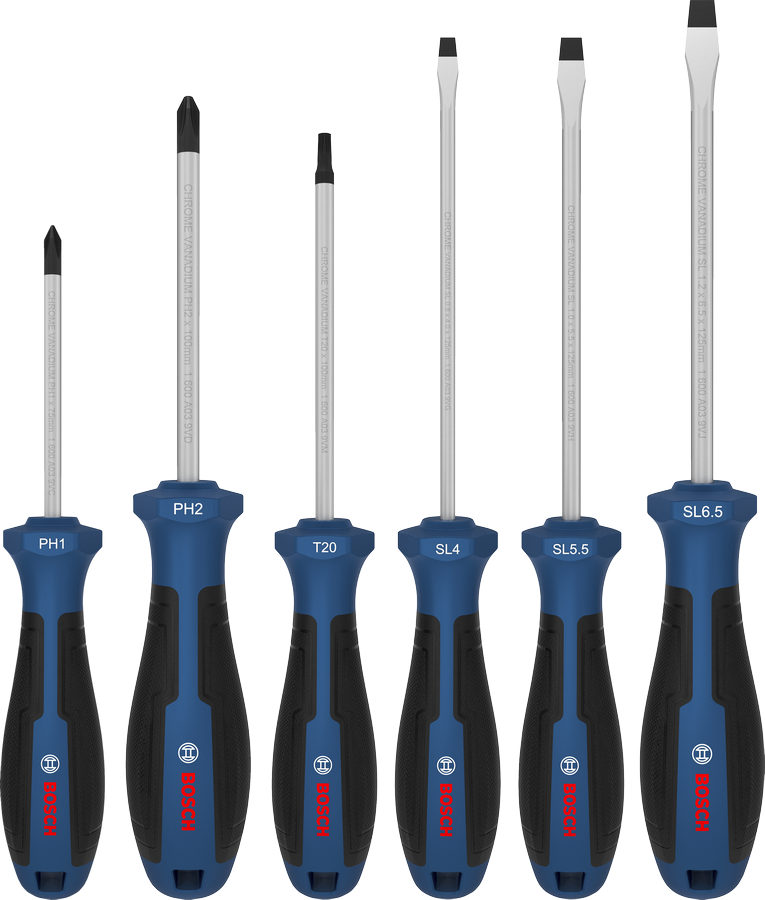 Screwdriver PH/TX/SL Set