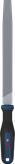 Bosch flat hand file 200 mm with ergonomic handle.