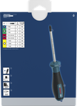 Bosch PRO Screwdriver Set PH/PZ/SL/TX 8 pcs anti roll handle.