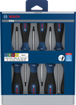 Bosch PRO Screwdriver Set 8 pcs S2 shaft anti roll-off.