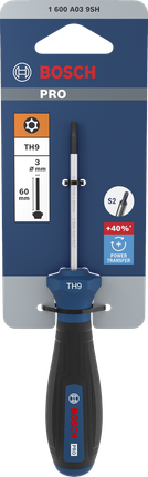 Bosch PRO Screwdriver TH9 x 60 mm with S2 steel blade.
