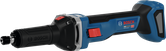 Bosch GGS18V-28LS cordless straight grinder.