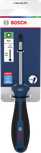 Bosch PZ1 x 75 mm screwdriver with ergonomic handle.