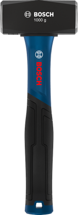 Bosch Club Hammer 1000 g with carbon steel head.