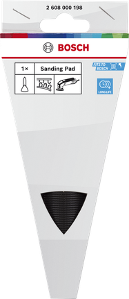 Bosch Sanding Finger pad for long-life precision sanding.