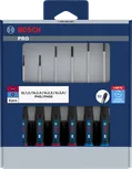 Bosch PRO precision screwdriver set PH/SL with S2 shafts.