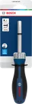 Bosch Bit Ratchet Screwdriver with ergonomic handle.