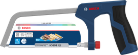 Bosch hacksaw 150 mm with bi-metal 24 TPI blade.